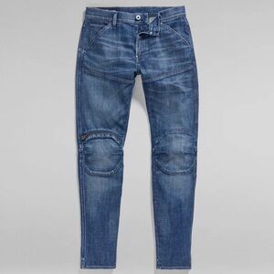 G-Star Raw 5620 3D Zip Knee Super Slim | Sz 33 | blue | Like New